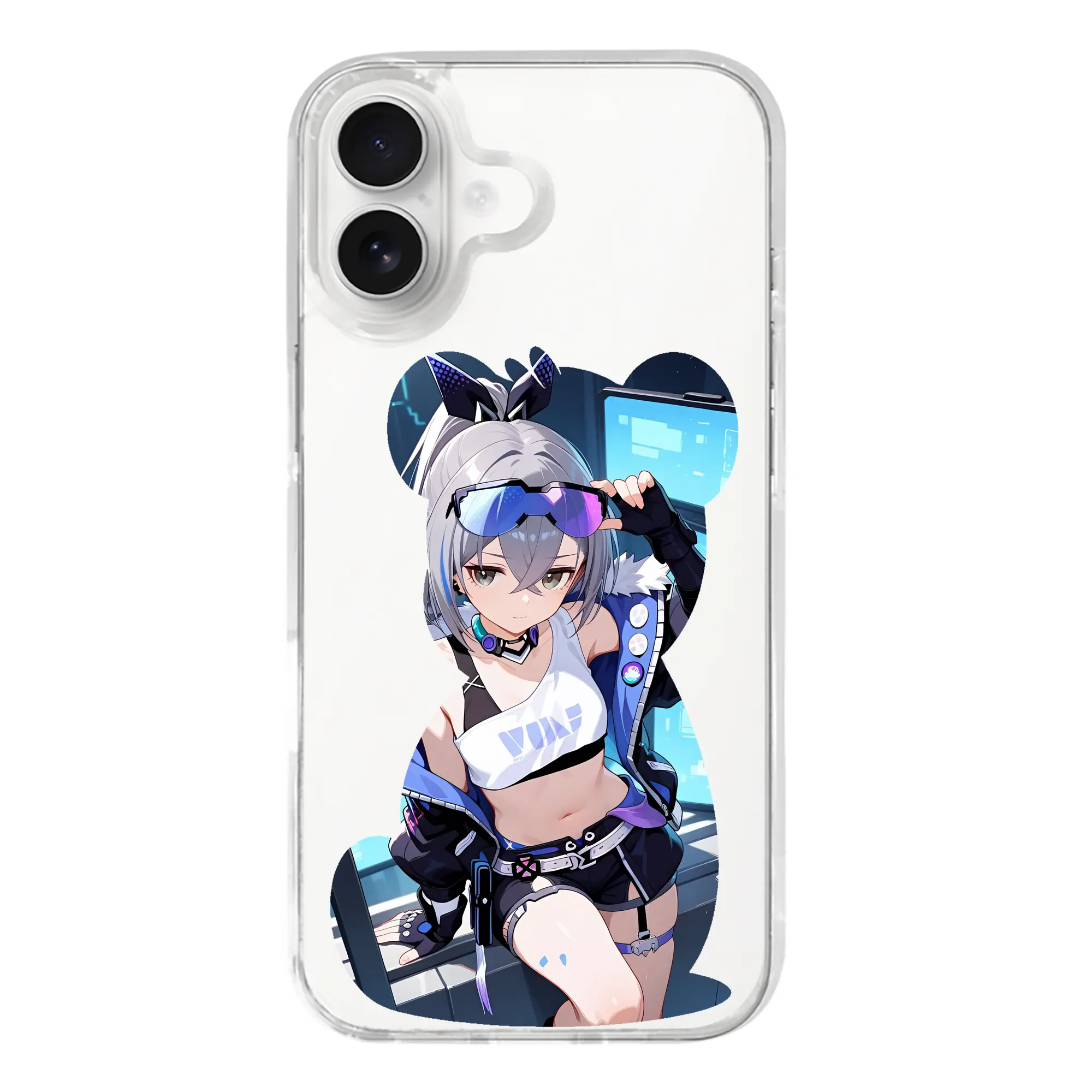 崩壊：スターレイル グッズ 銀狼 - iPhone 17シリーズ 透明スマホケース – 薄型・耐衝撃・精密フィット保護カバー